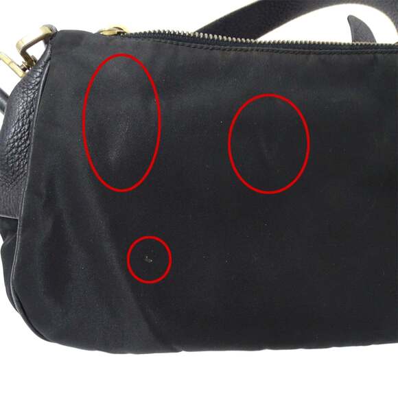 Prada PRADA Women's Brand Handbag Shoulder Bag One-Shoulder Leather Black BR0... - Picture 11 of 16